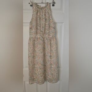 Ann Taylor Floral Sleeveless Dress